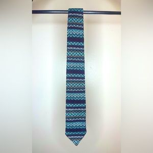 Missoni chevron tie